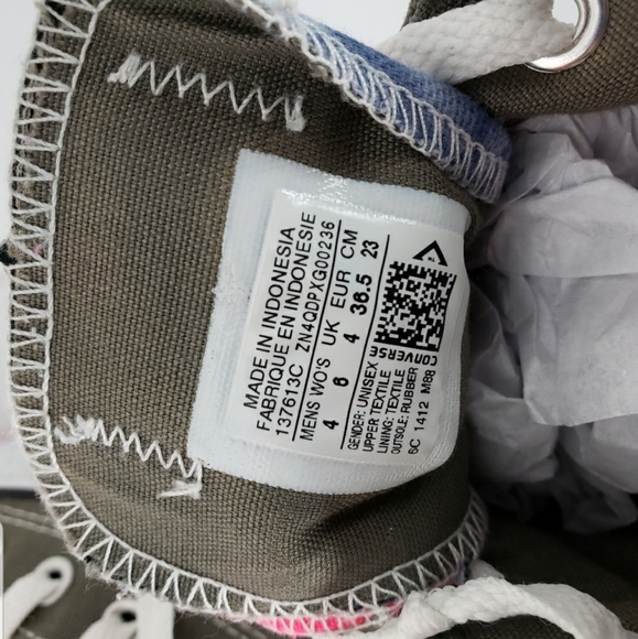 Converse Gray & Pink Shoes - Picture 11 of 11